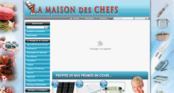 Desktop Screenshot of maison-des-chefs.com